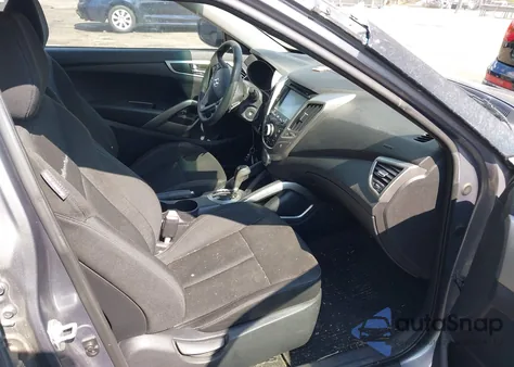 2013 Hyundai Veloster Base W/Black из США, поврежденный, VIN KMHTC6ADXDU172104